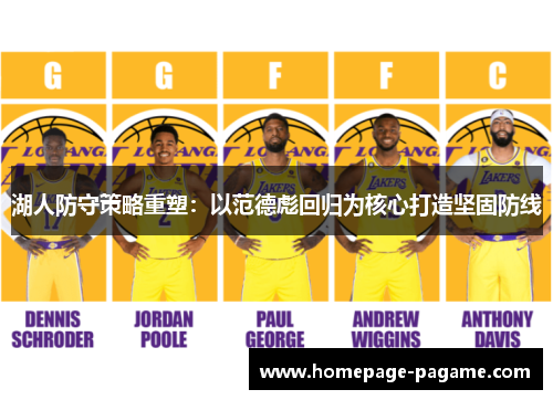 湖人防守策略重塑：以范德彪回归为核心打造坚固防线