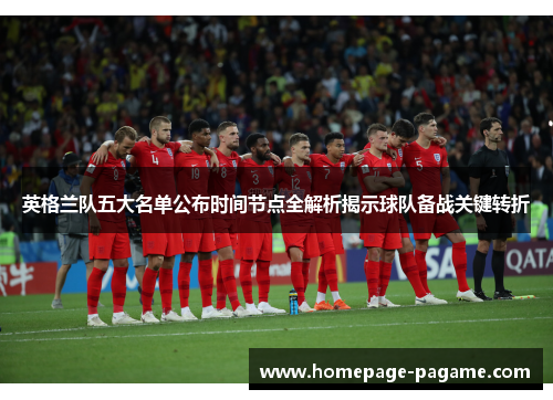 英格兰队五大名单公布时间节点全解析揭示球队备战关键转折
